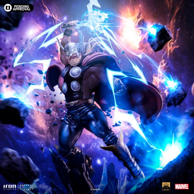 Pre-Order Iron Studios Marvel Thor Infinity Gauntlet Deluxe Art Scale Statue